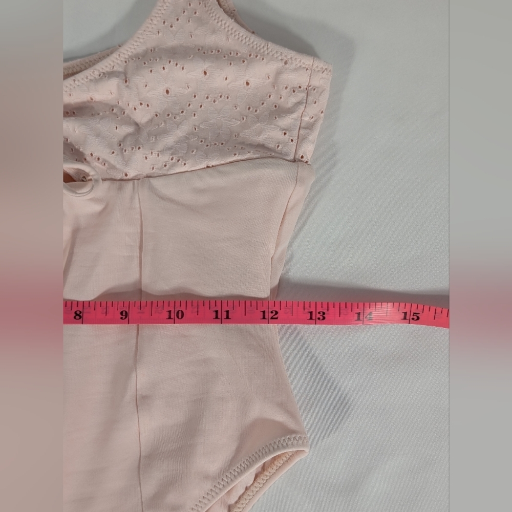 NWOT PacSun Eco Swim Floral Eyelet Mauve/Pink One-Piece Swimsuit  Size M - Picture 9 of 10